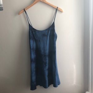 Brandy blue tie dye cotton dress